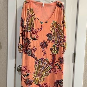 Pink Blush maternity dress